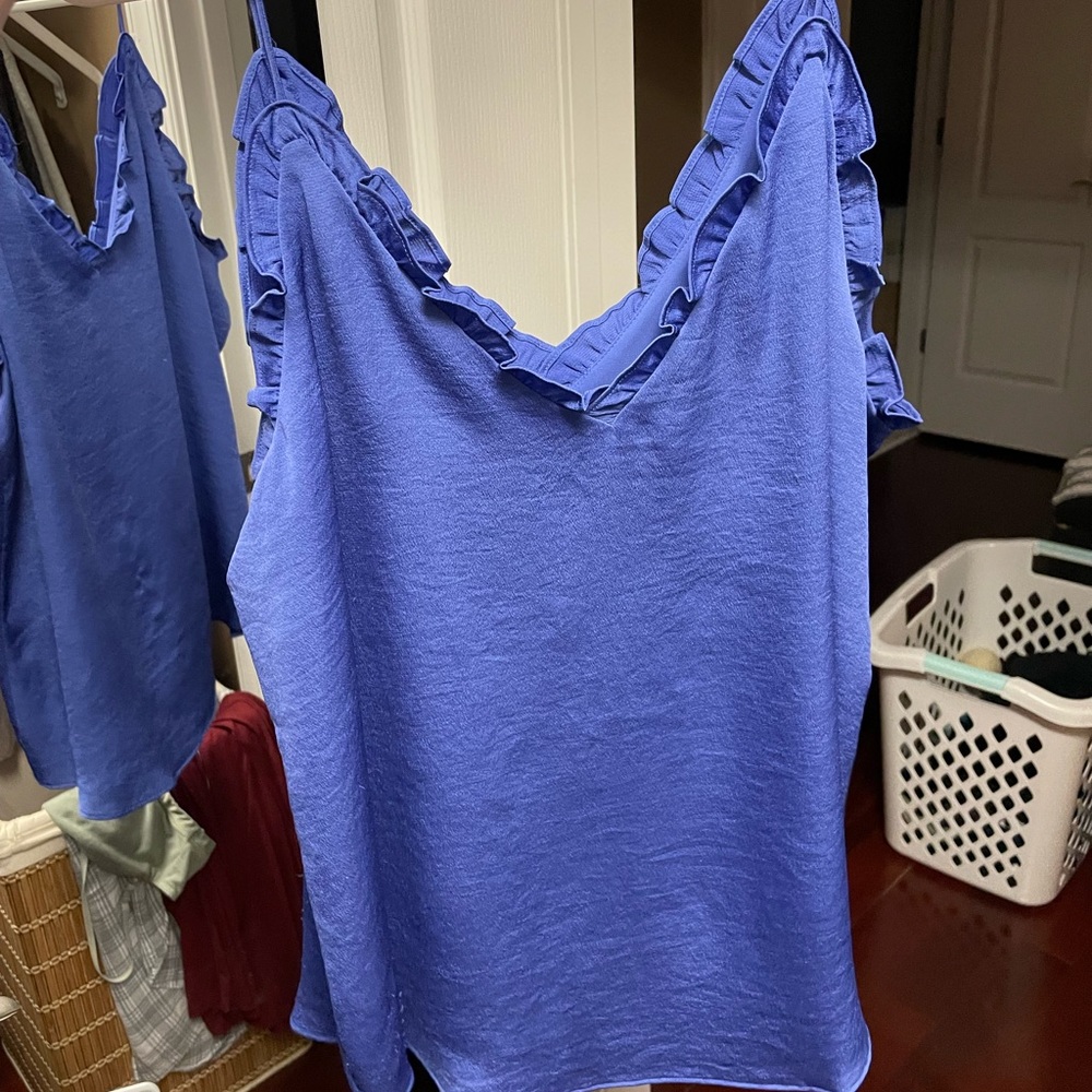 Express blue camisole